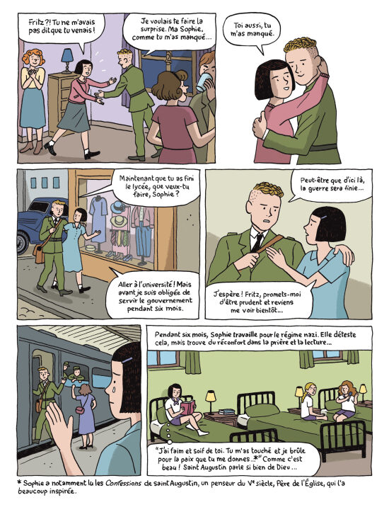 Sophie Scholl, Les Grands témoins, éd. Bayard 2024
